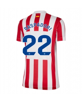 Billige Fotballdrakt Atletico Madrid Giacomo Raspadori #22 Replika Hjemmedrakt Dame 2025-26 Kortermet Billige Fotballdrakt Atletico Madrid Giacomo Raspadori #22 Replika Hjemmedrakt Dame 2025-26 Kortermet